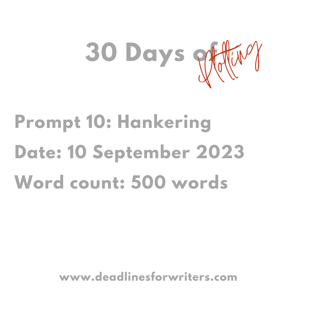Day 10 Of 30 Days Of Plotting Deadlines For Writers