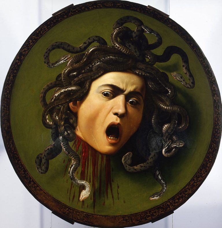 Medusa by Caravaggio, Google_Art_Project